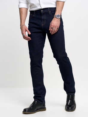 Темно-синие классические джинсы ROGER 655 купить в Минске - Big Star